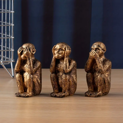 The 3 Monkeys | Sculpture