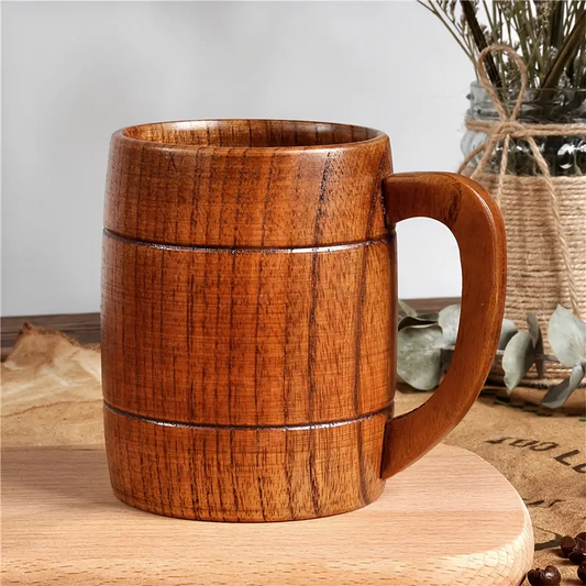 Wood Grain Coffee Mug