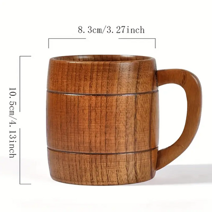 Wood Grain Coffee Mug