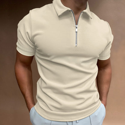 KAMARI® Zipper Polo Shirt