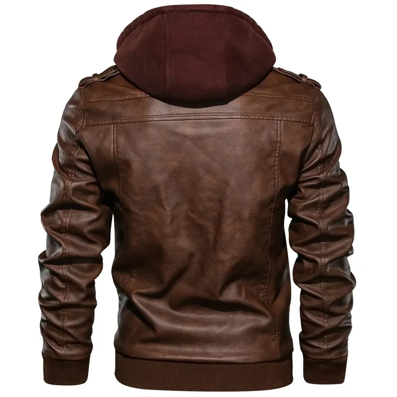 LuxeLine Leather Jacket