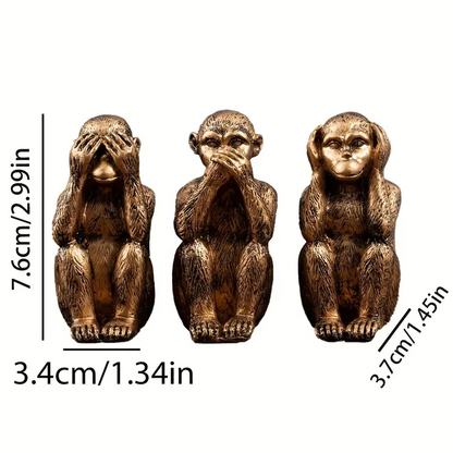 The 3 Monkeys | Sculpture