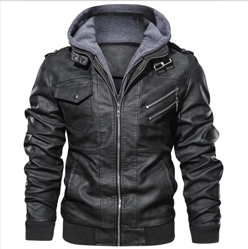 LuxeLine Leather Jacket