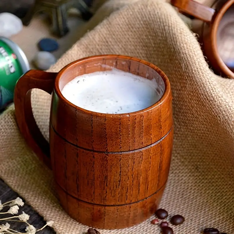 Wood Grain Coffee Mug