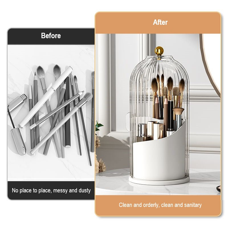 360° Makeup Brush Organizer