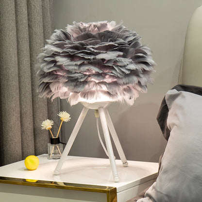 Goose Feather Lamp