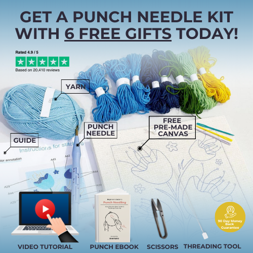 Mauv™ Punch Needle Kit