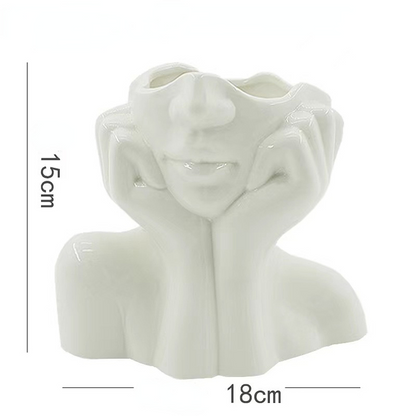 KAMARI® Face Vase