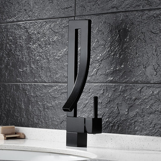 Matte-Black Antique Faucet