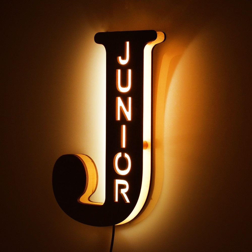 Custom Name Lamp