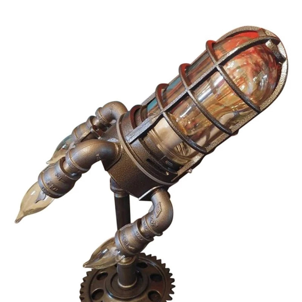 Steampunk Rocket Lamp®