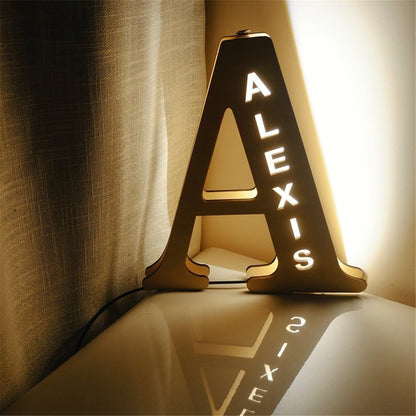 Custom Name Lamp